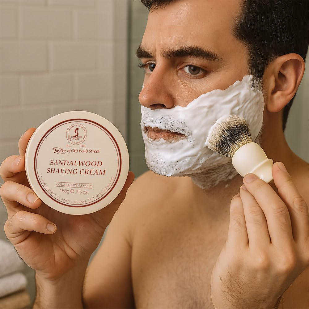 Sandalwood Shaving Cream Bowl, 5.3-Ounce