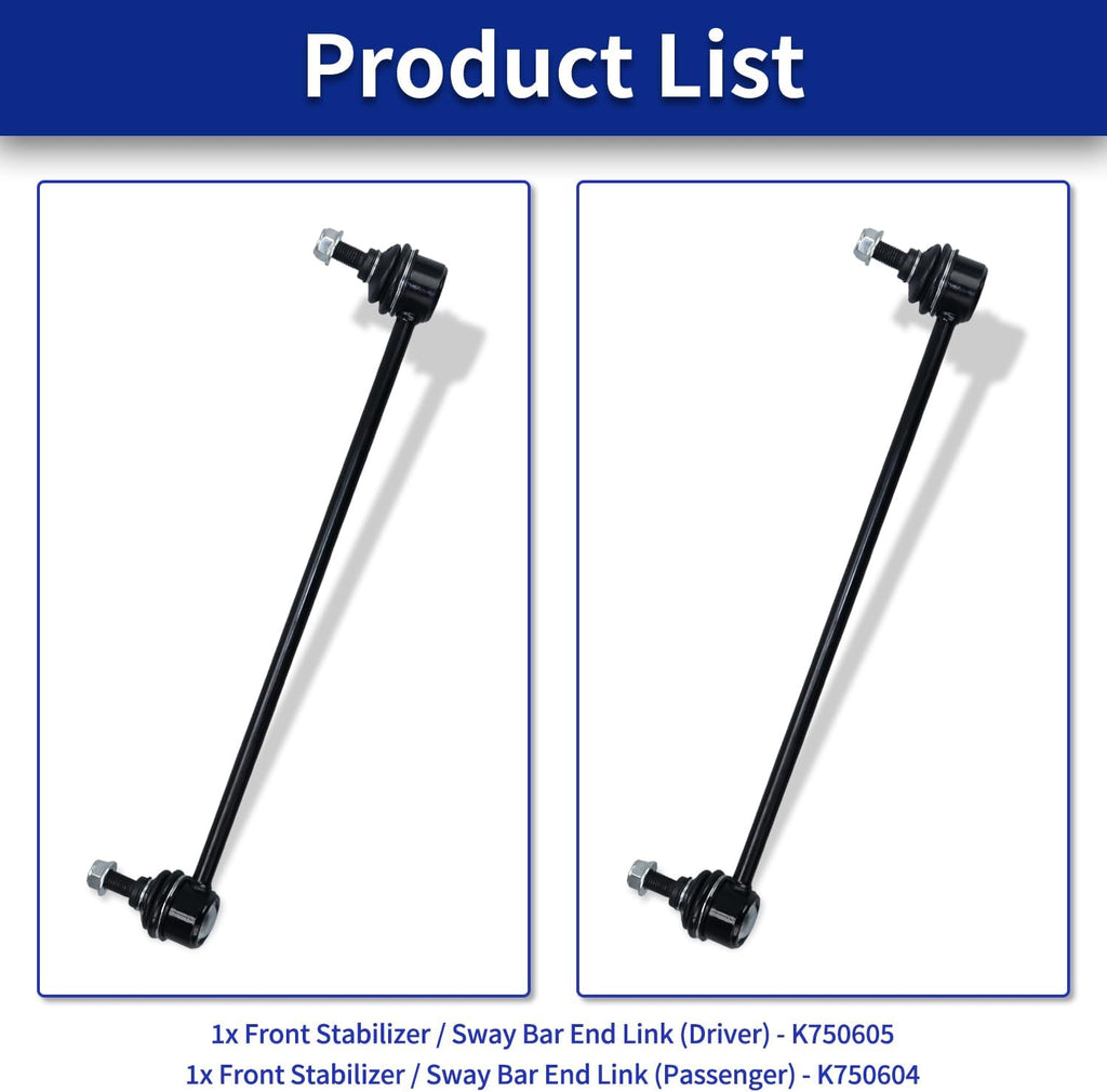 Front Sway Bar Links Fit for 2012-2015 Honda Civic