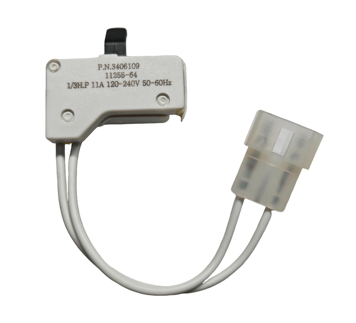 3406109 dryer door switch replacement WP3406109 WP3406107