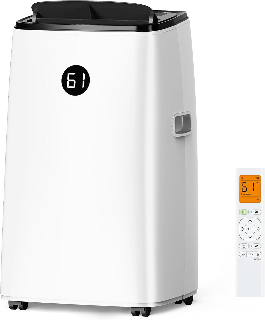 14,000 BTU Portable Air Conditioners, AC Unit for Large Rooms Up to 700 Sq Ft, Cooling, Fan, Dehumidifier, Sleep