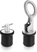 Amyhill 2 Pack Boat Drain Plugs T and O Handle