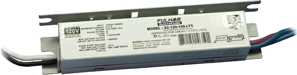 Fulham SugarCube SC-120-108-LT5 Rapid Start Electronic Fluorescent Ballast