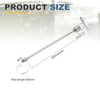 MECCANIXITY Stainless Steel Float Switch 250mm Rod 110V DC 0.2A Single Tank