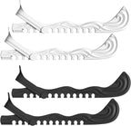 Ice Skate Guards, 2 Pack, Hockey Shoes Ice Skates Blade Covers, Adjustable Figure Skate Protector Accessories