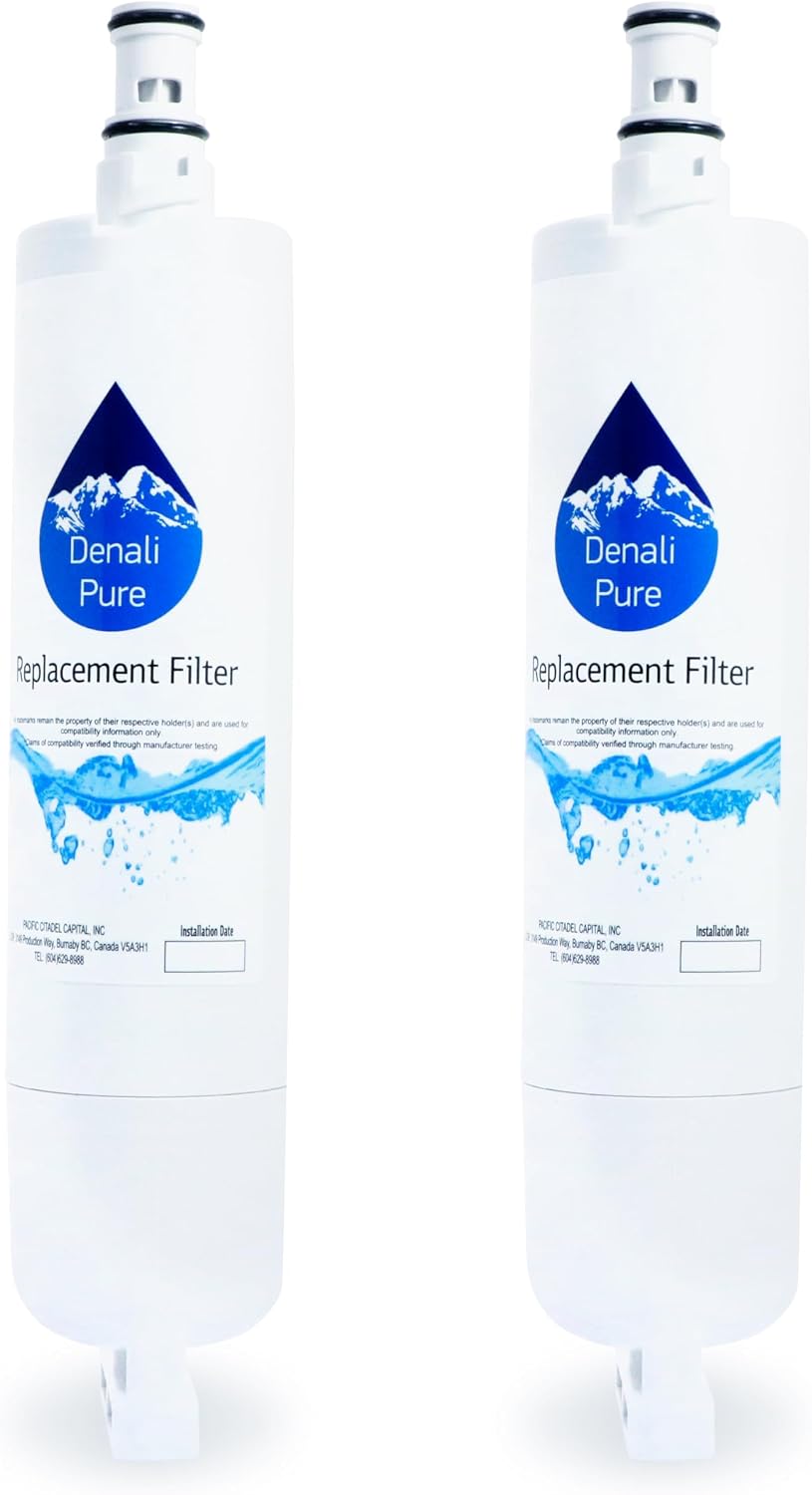 2-Pack Replacement for Whirlpool ED5GTNXMQ00 Refrigerator Water Filter