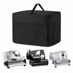 Meat Slicer Cover for Waring Pro Professional Electric Food Slicer FS150, Dustproof Protective Cover with Top Handle, Durable Full Coverage Design for Clean and Convenient Storage