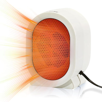 Portable Space Heater for Indoor Use, 400W Small Desk Heater for Office | mini heater,small space heater,portable