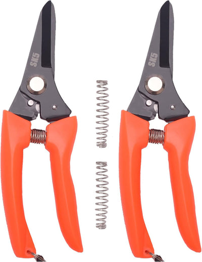 Hoof Trimming Shears (2 pcs) - Goat Hoof Trimmer Foot Rot Trimmer for Goats Sheep Pig, Floral Trimming Shears for Garden