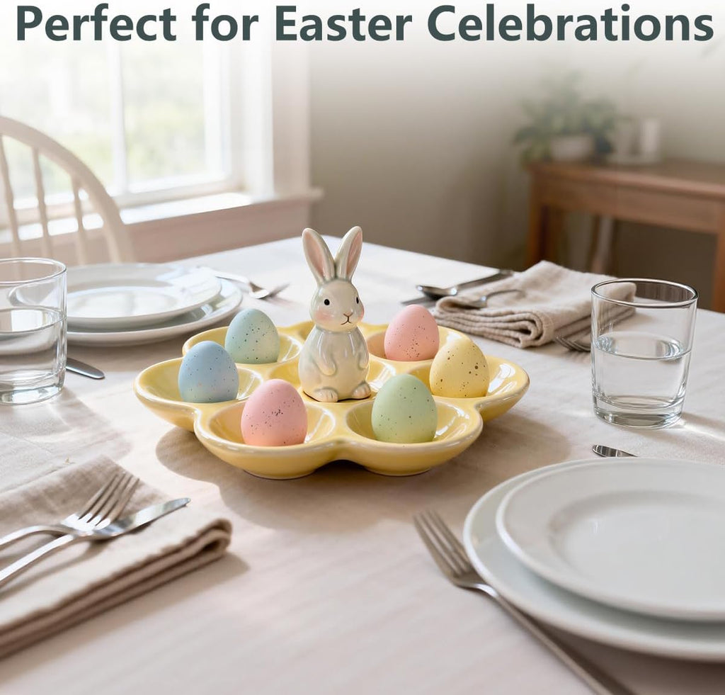 Pastel Easter Eggs Decoration, 16 pcs 2.4in Speckled Easter Eggs for Vase Filler Bowl Basket, Easter Basket