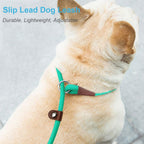 Slip Lead Control Leash for Dogs No Pull, 13+ Colors Classic Dog Lead 7 FT Pet Slip Leash, 1/4” Rope Leashes for