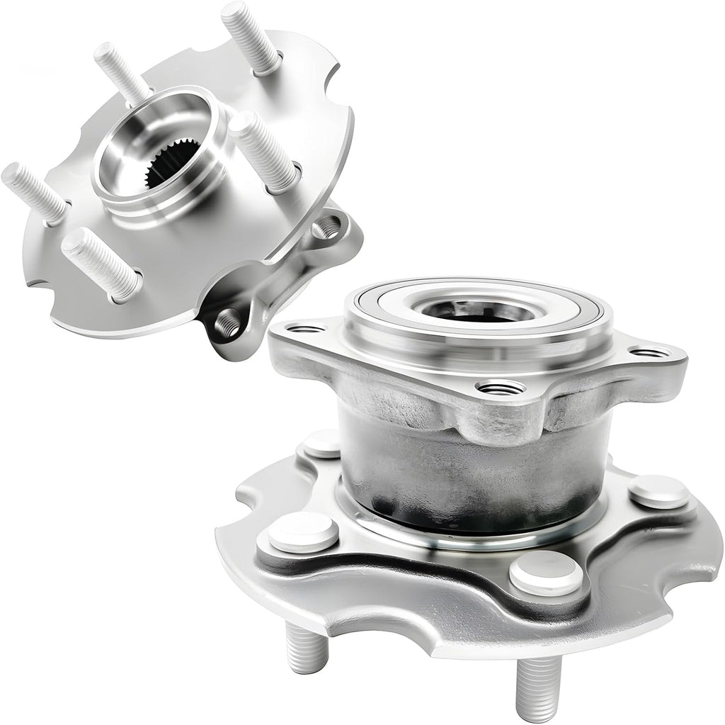 2Pcs 512374 Rear Wheel Bearing Hub Assembly Fit for Toyota RAV4 2006-2018, for Lexus NX300h 2015-2021, NX300 2018-2021, NX200t 2015-2017, 5 Lugs w/ABS