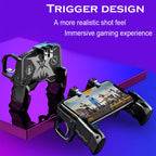 K21 Mobile Game Controller for PUBG/Call of Duty/Fortnite,aim Trigger Fire Buttons L1R1 Shooter Sensitive