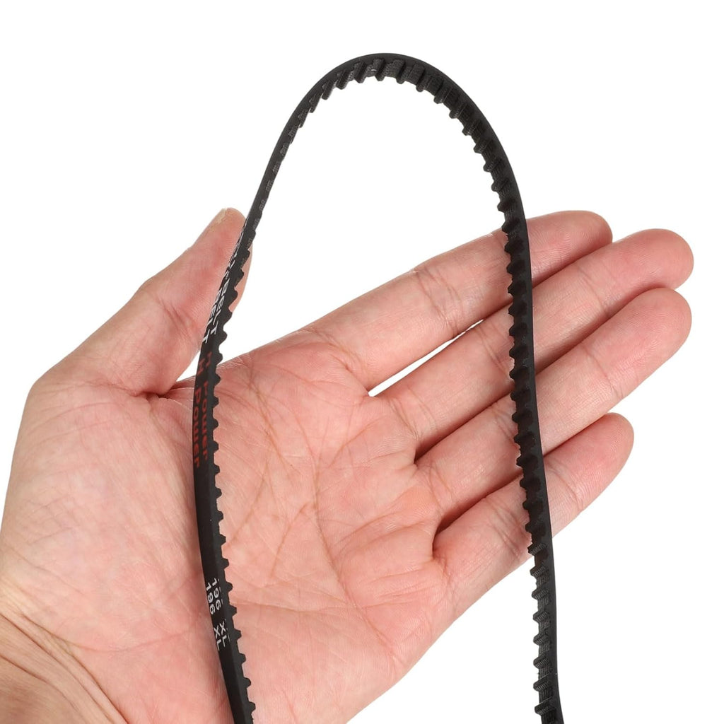 uxcell 5pcs 100XL 037 Timing Belt 50 Teeth Rubber Geared Cogged Belt, 0.37" Width, 0.20" Pitch Mechanical Replacement Belts
