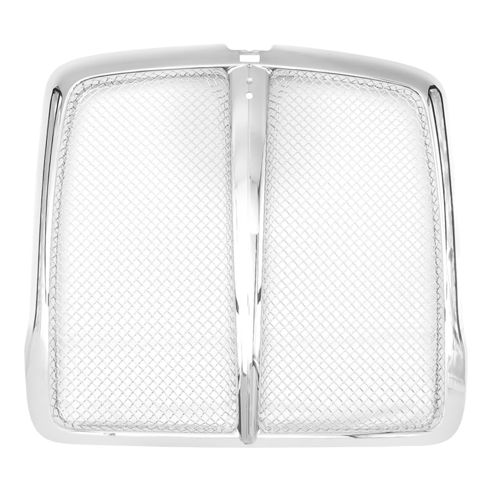 Chrome Front Grill With Bug Screen Compatible with 2008-2019 Kenworth T660