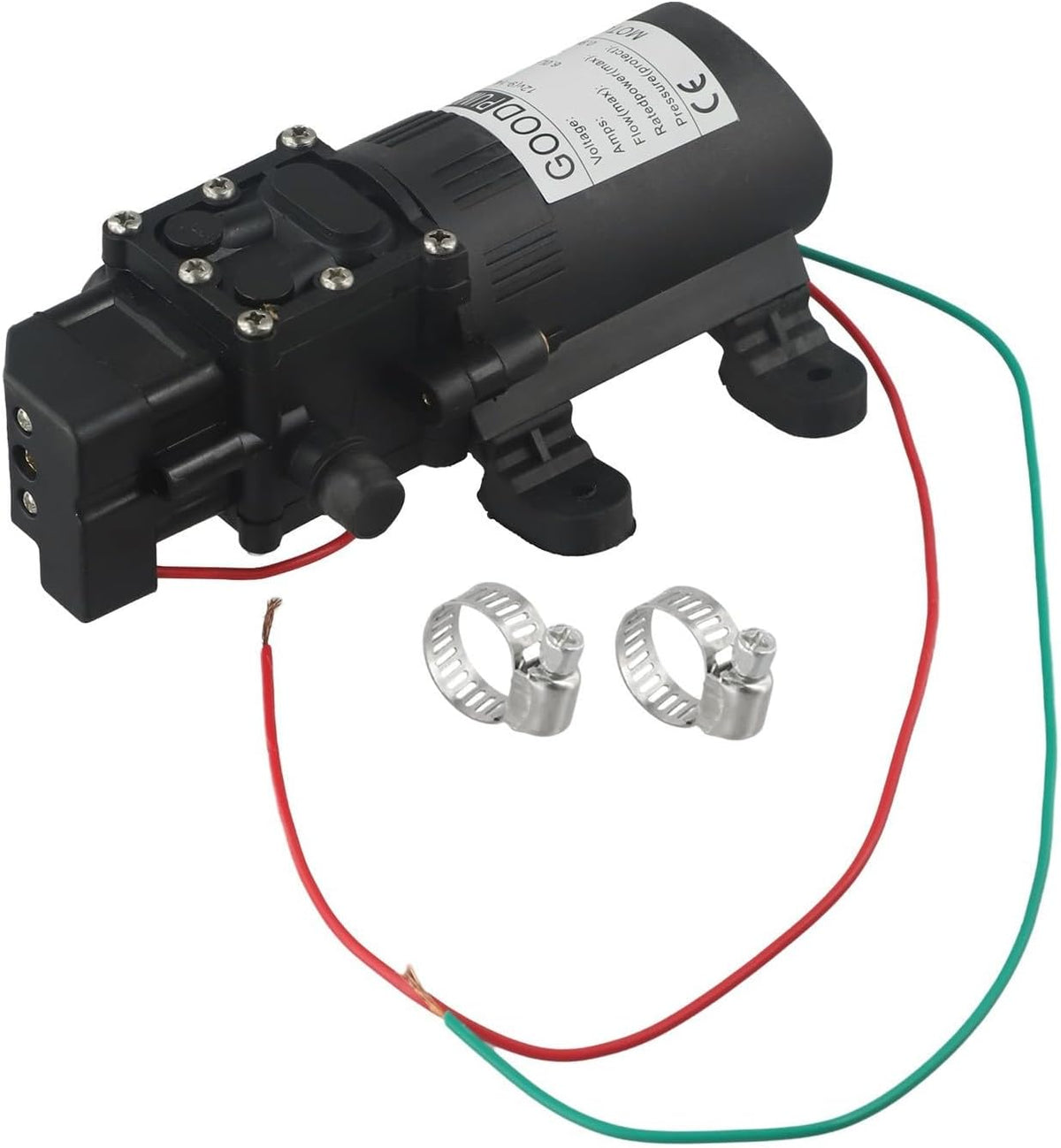 DC 12V Diaphragm Pump Adjustable Self Priming Sprayer Water Transfer Pump