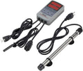 500W Titanium Aquarium Heater for Salt Water and Fresh Water, Digital Submersible Heater with External IC Thermostat