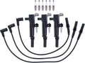 Ignition Coil and Spark Plug Wire Set for Dodge Dakota Nitro Ram 1500 | for Jeep Grand Cherokee Commander Liberty 3.7