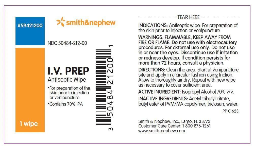 IV Prep Antiseptic Wipes (1 Pack (50 Count)) XX