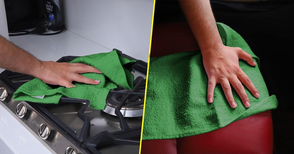 Bar Towels (Pack of 60) Size 14x17 Inches – 100% Cotton, Absorbent and Reusable Cleaning Rags, Multipurpose Cleaning