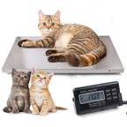 440lb Digital Livestock Vet Scale, Digital Pet Scale for Dog Sheep Pig Goat, Heavy-Duty Platform Scale, Animal Scale