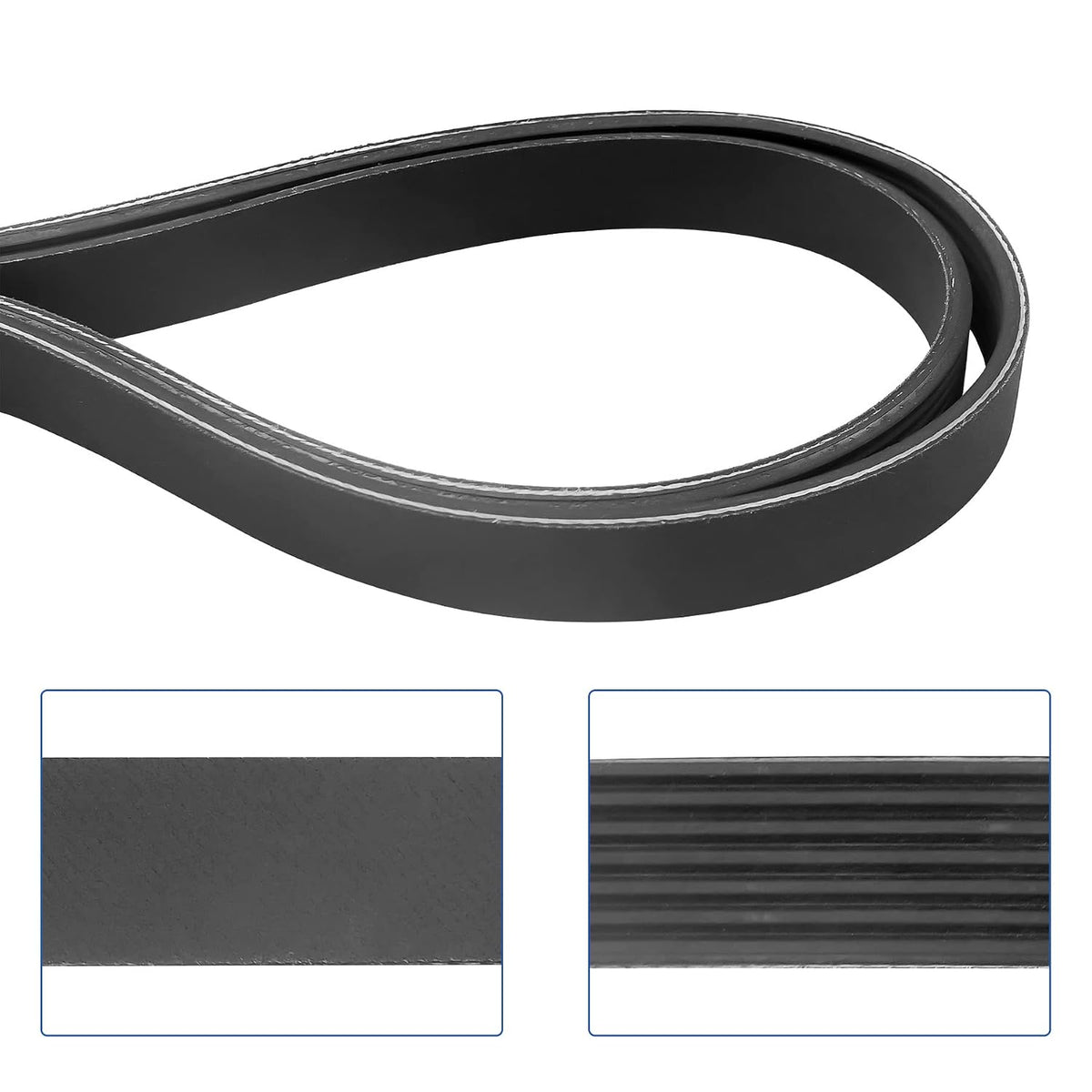 WH08X10050 Washer Belt Fits for GE Hotpoint RCA Kenmore Replace AP4980977