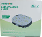 LED Shoebox Light 60W 5700K 120° E39