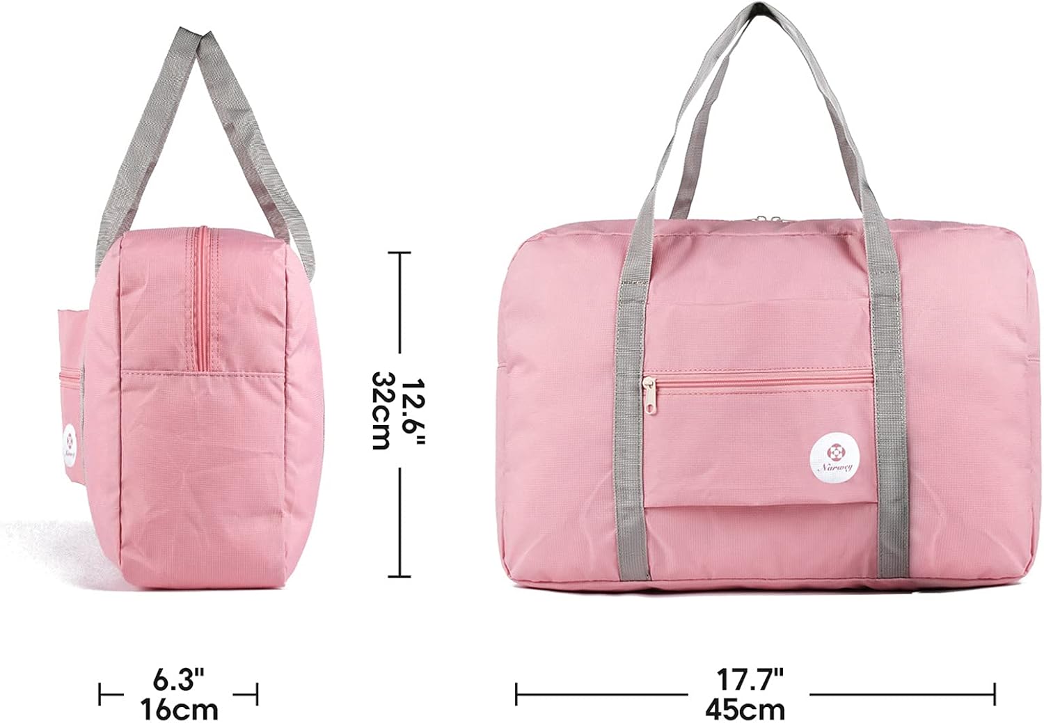 For Spirit Airlines Personal Item Bag Foldable Travel Duffel Bag Tote Carry on Luggage Duffle Overnight for Women and