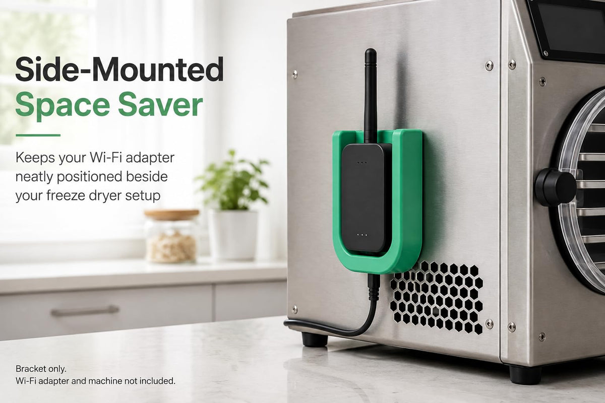 Wi-Fi Adapter Mount Compatible with Harvest Right Freeze Dryers, Green