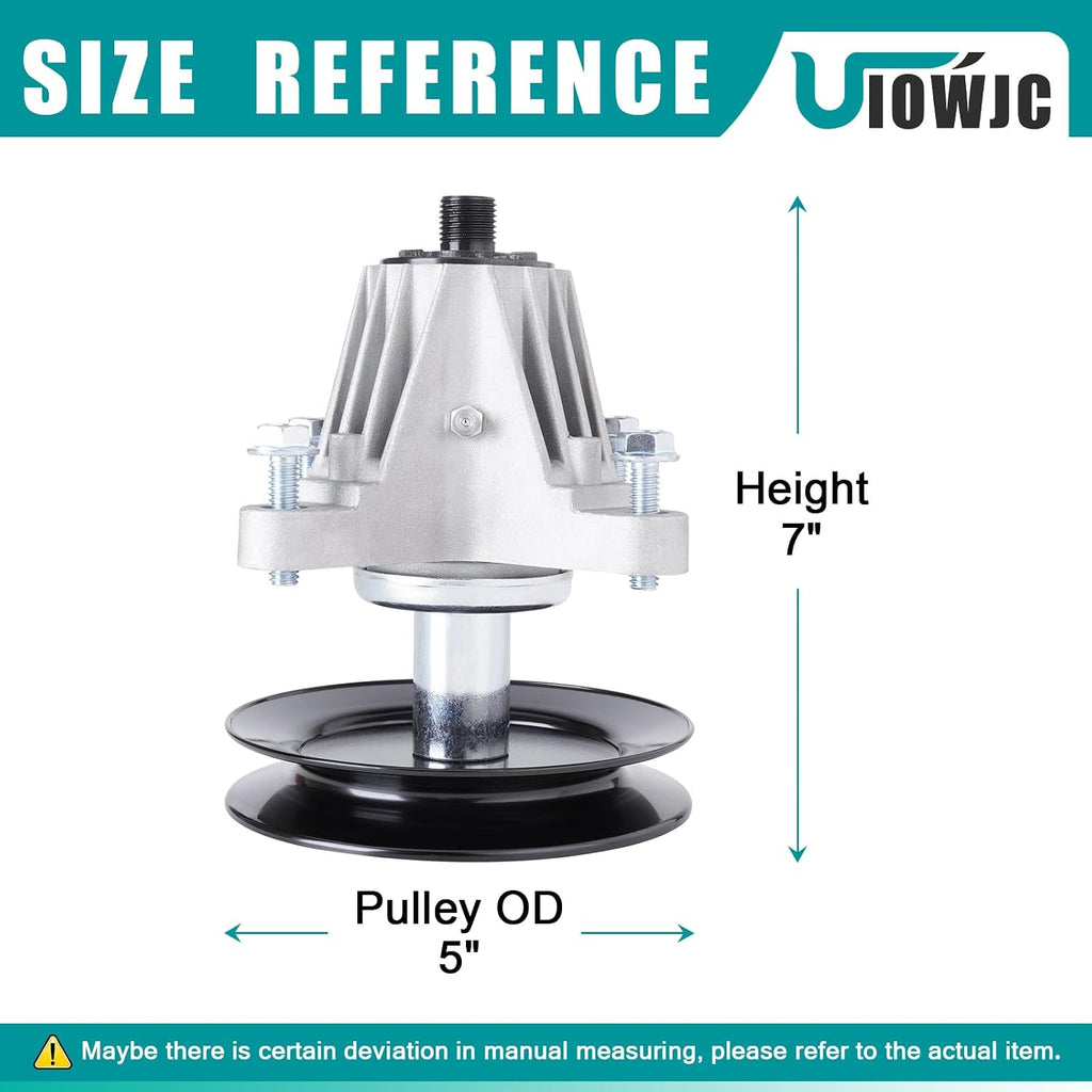 50 inch Mower Deck Spindle Assembly 618P09256 618-09256 Fits for Cub Cadet Ultima ZT1 50 ZT2 50 ZTS1 50 ZTS2 50 MTD Craftsman Z5600 Z5650 Troy Bilt Mustang Z50 Zero Turn Parts