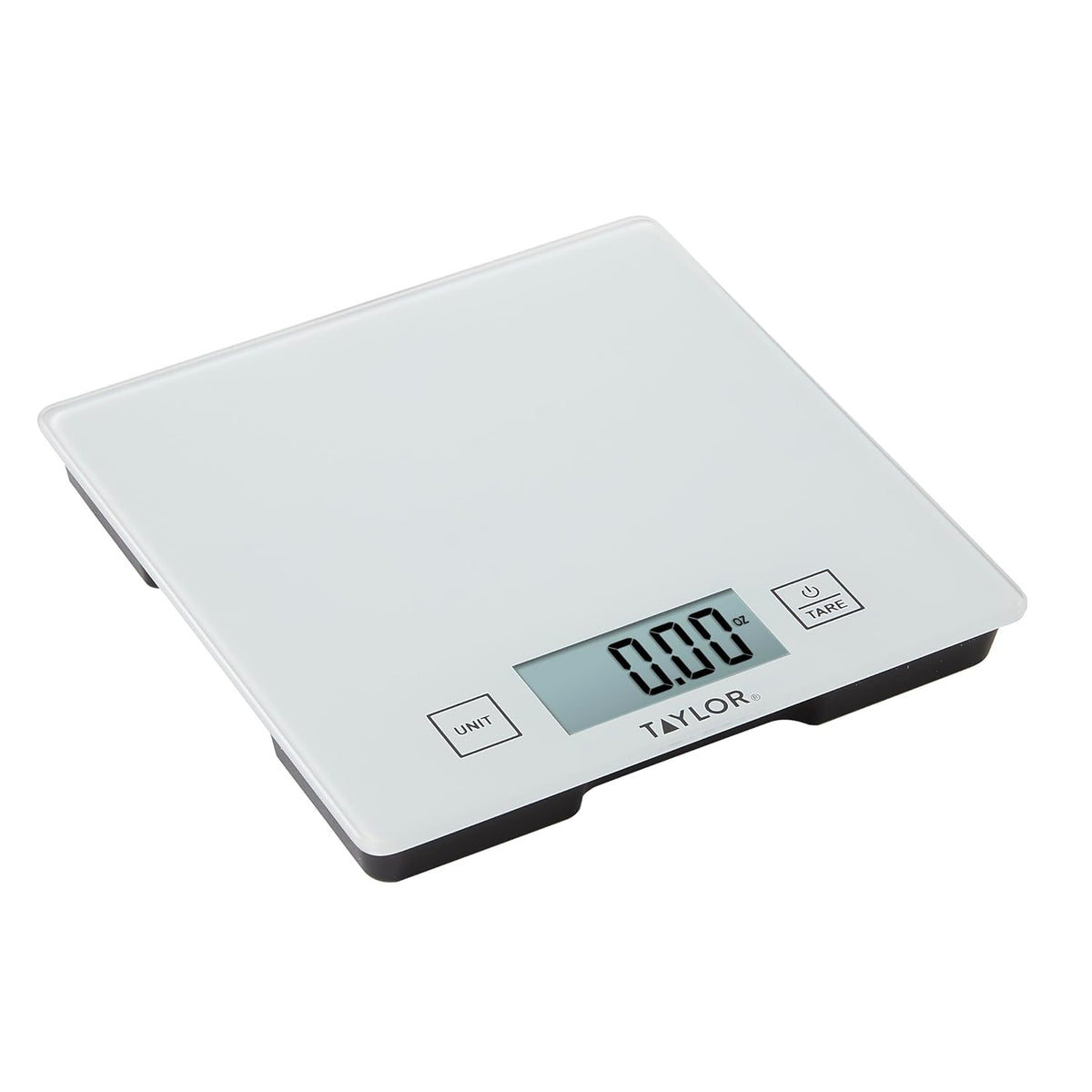Compact Glass Kitchen Food Scale, 11 lb Capacity Digital Scale for Baking, Cooking, Meal Prep, Portion Control, Thin