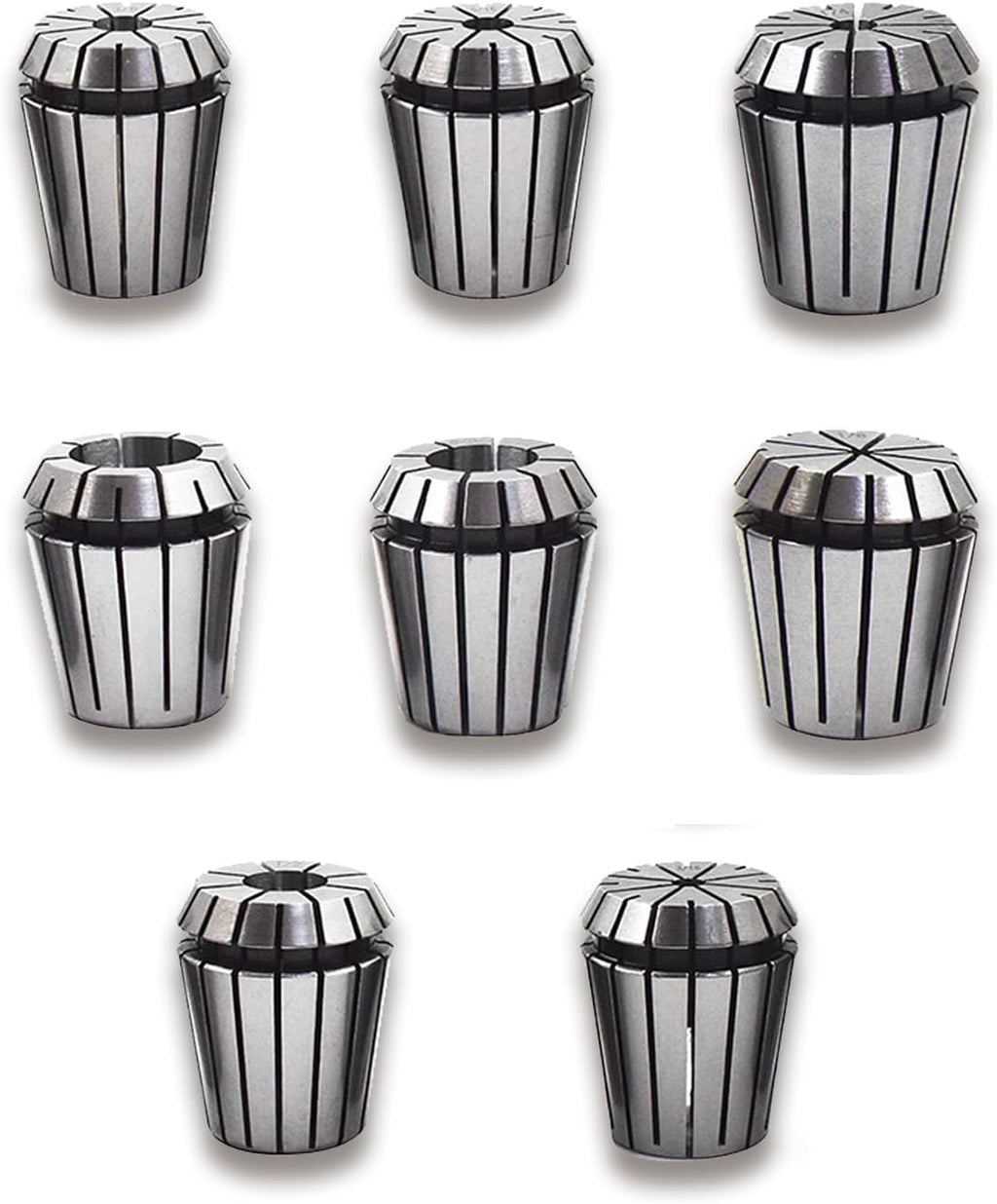 findmall 8Pcs 1/8-3/4 Inch ER32 Collet Set