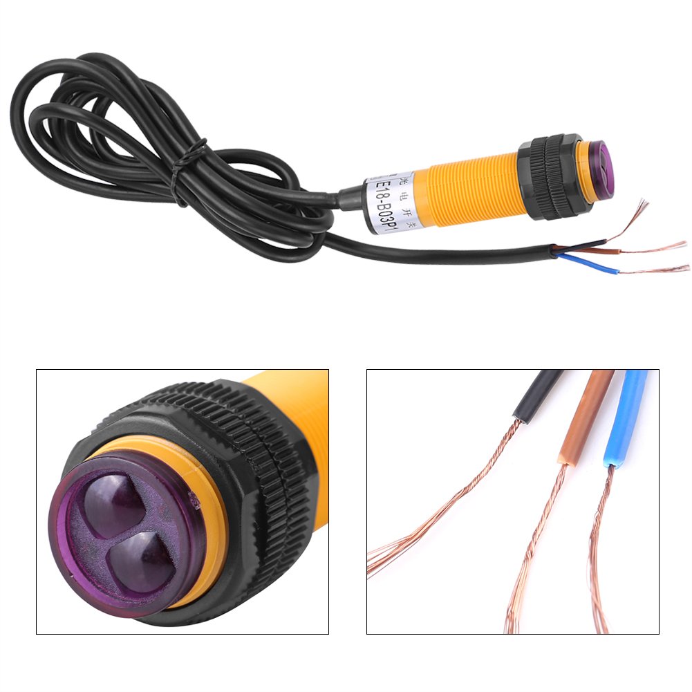 Photoelectric Sensor PNP 3-Wire, 6-36VDC 5-30cm 300mA