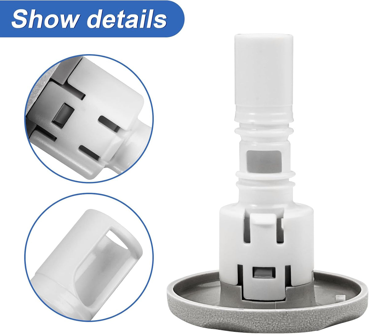 212-1549 Spa Hot Tub Jet Replacement 2" Cluster Storm Jets (5 Pack)