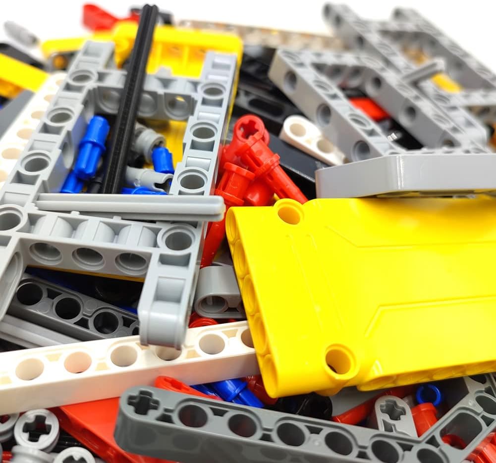 Technical Parts Beams Axles Connectors Bricks Sets - 420 Pieces, Frame Liftarms Beams for Technic Car STEM Building