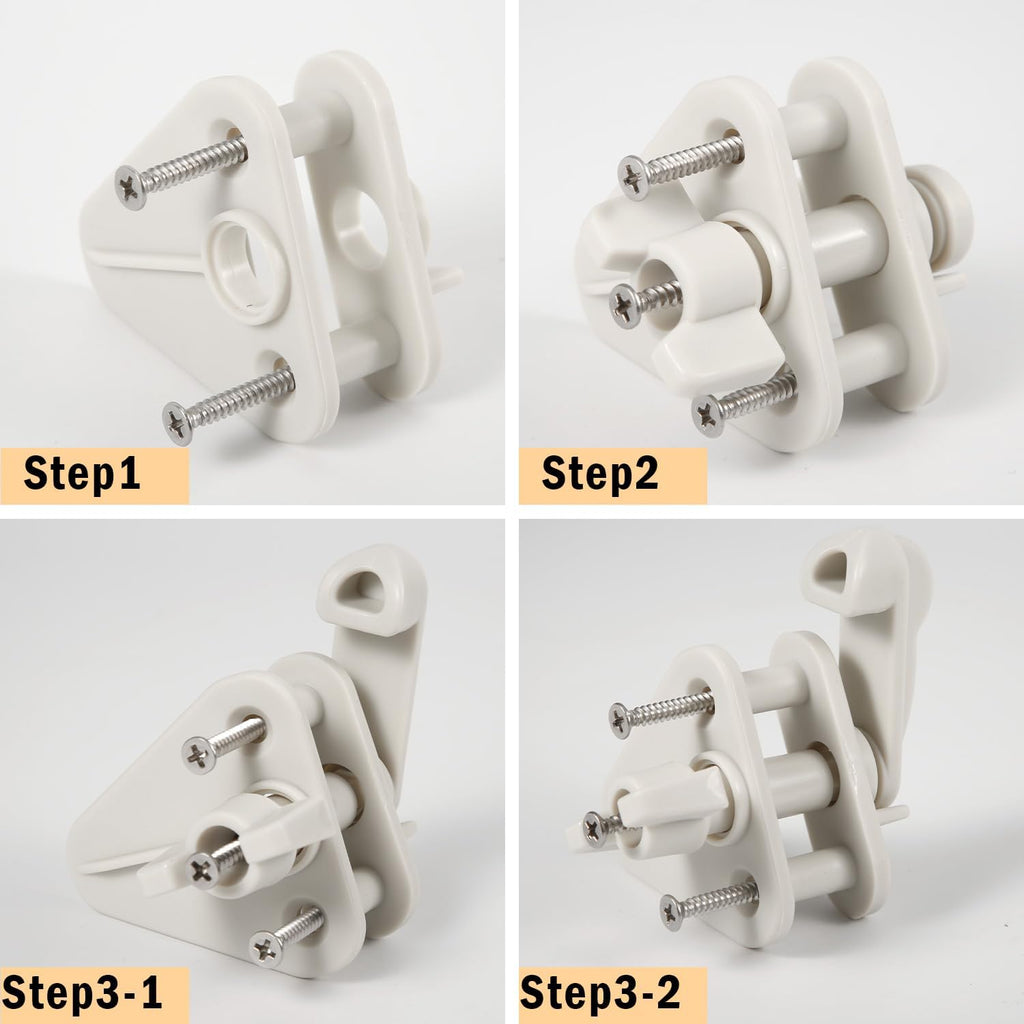 NQEUEPN 2pcs Pontoon Gate Latch Replacement