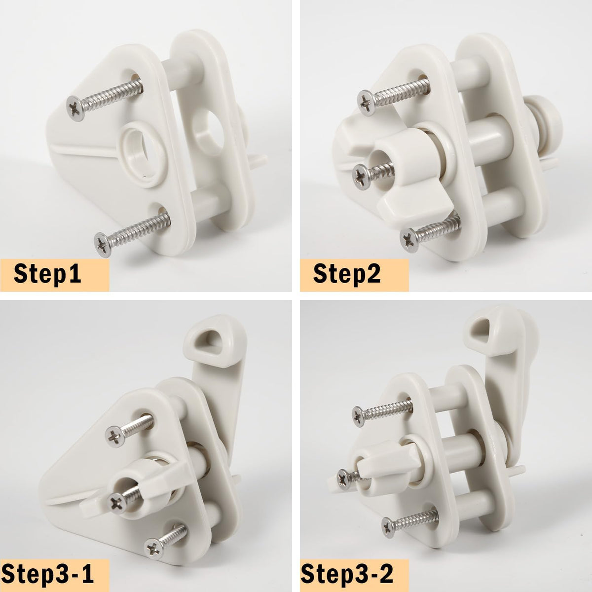 NQEUEPN 2pcs Pontoon Gate Latch Replacement