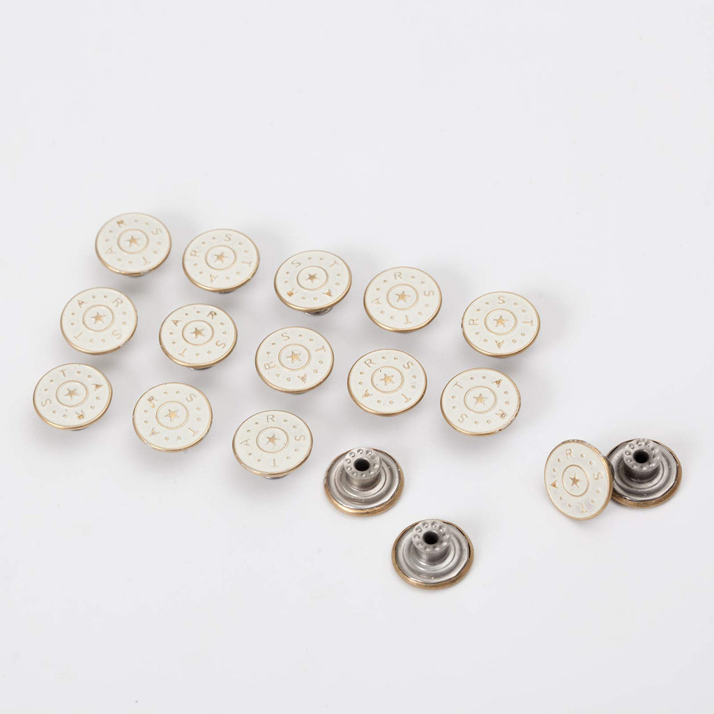 No Sew Pants Replacement Buttons Metal Jeans Buttons Suspender Denim Button