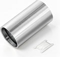 TAISHER 1Pcs 304 SS Nipple Cast Pipe Fitting, 2" NPT Female, 4" Length