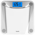 Bathroom Scale for Body Weight Accuracy 0.1lb, 400lb,Clear Glass | Professional Factory Since 2001 Digital Weighing