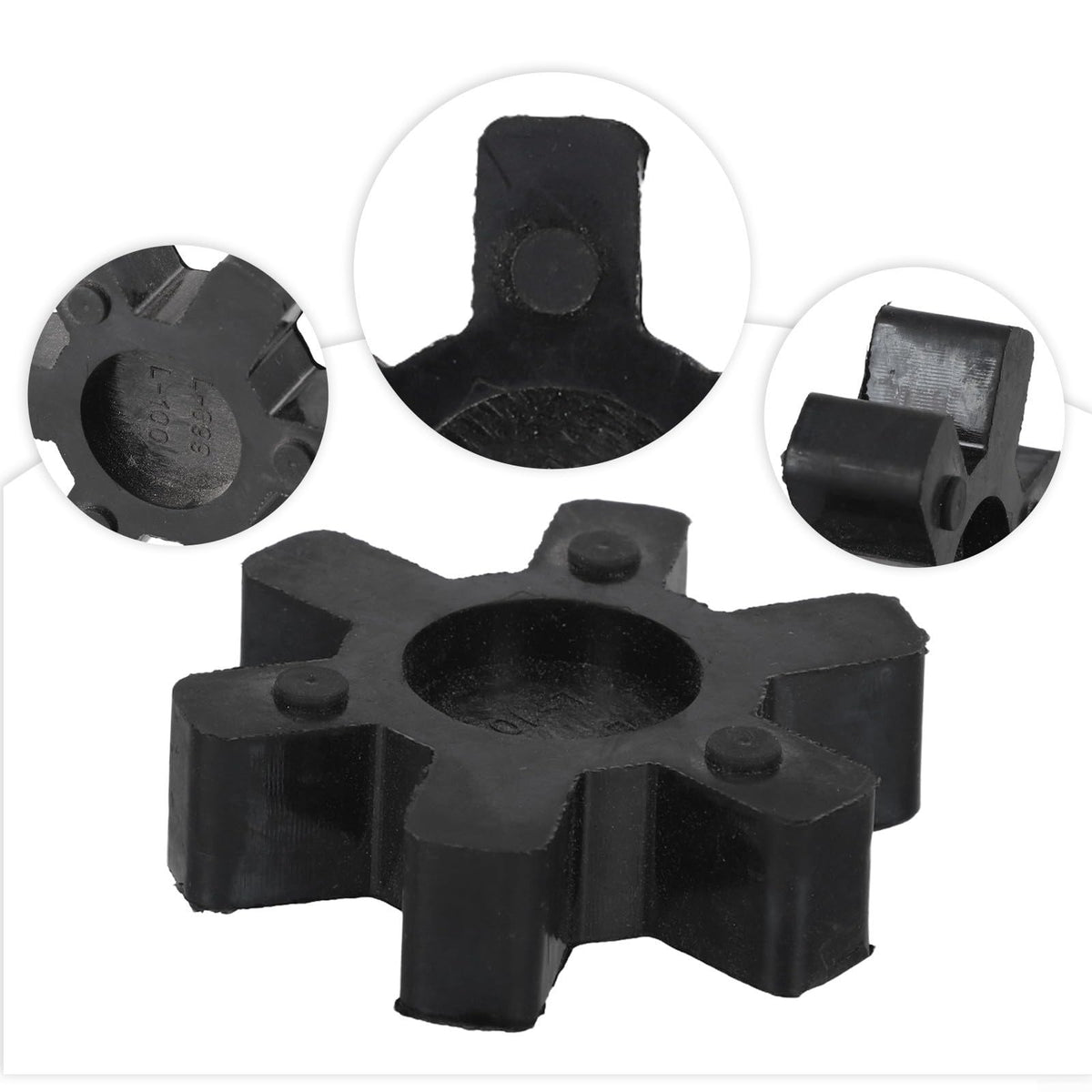 L099 L100 Rubber Spider Insert for L-Jaw Coupling 2.5in