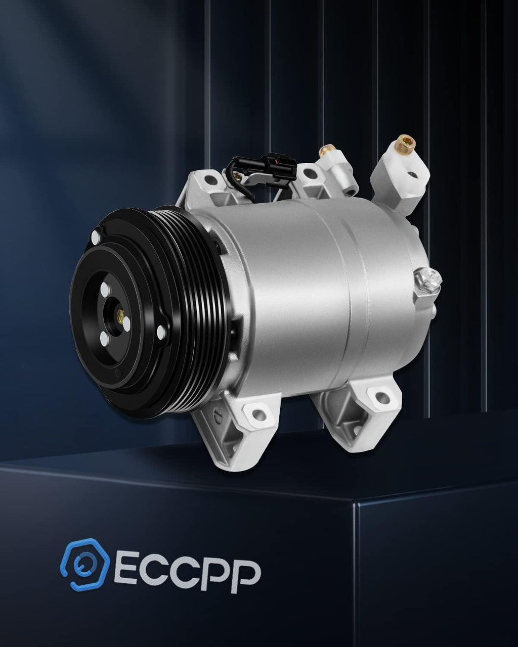 ECCPP AC Compressor with Clutch for Nissan Altima 2.5L 2002-2006