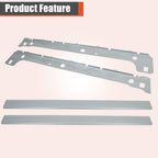 labwork Rocker Panels Cab Corners Replacement for Sierra 1500 Extended Cab