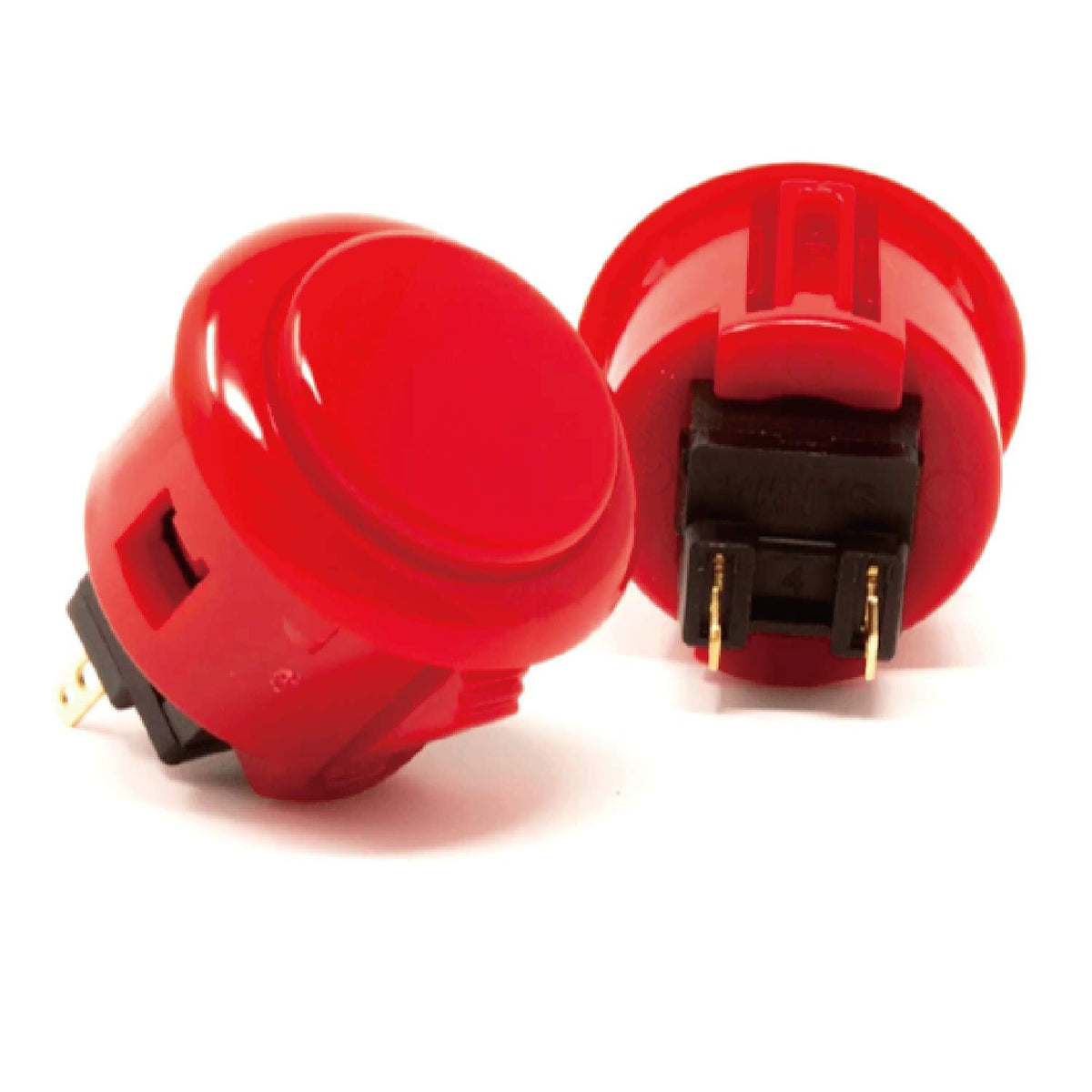 JLF-TP-8YT Joystick + Sanwa 8 pcs OBSF-30 Push Button Bundle Kit Color : Red - for Arcade Game 4 & 8 Way Adjustable