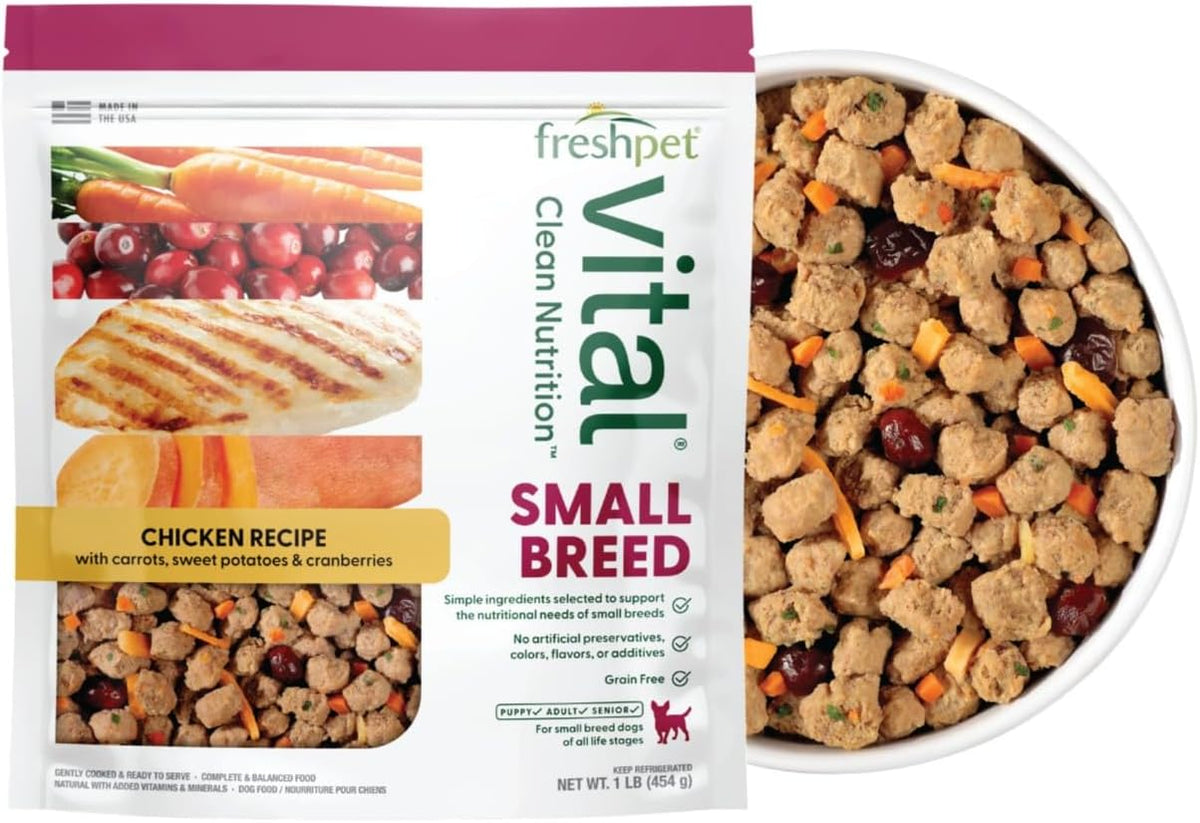 Small Breed Grain Free Chicken Recipe Dog Food, 16 OZ