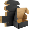 Shipping Boxes 25 Pack, Corrugated Cardboard Mailer Boxes for Small Business, Easy Fold Literature Mailers, Heavy