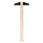 Pacific Arc 18 Inch T Square, Traditional Maple Blade with Acrylic Edge