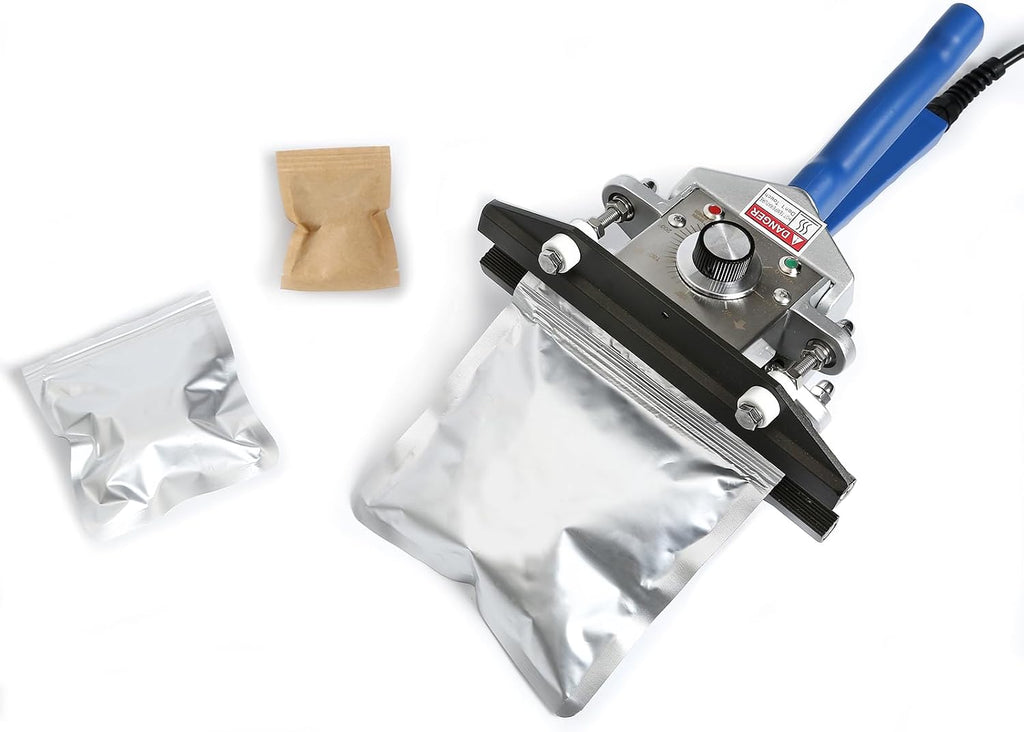 Crimp Heat Sealer, Mylar Bag Sealing Machine