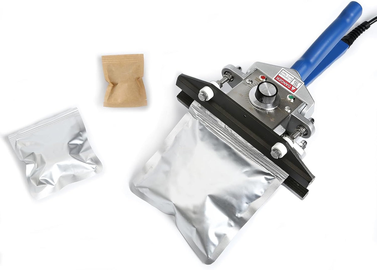 Crimp Heat Sealer, Mylar Bag Sealing Machine