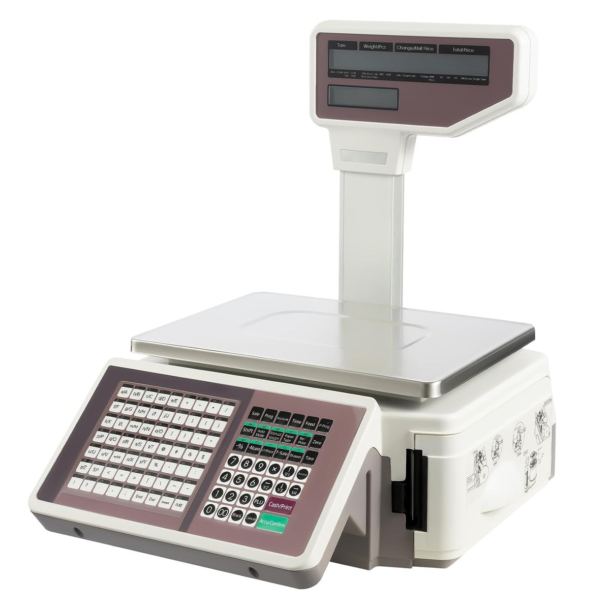 Label Printing Scale 66lb, 110-220V Electronic Price Computing Scale