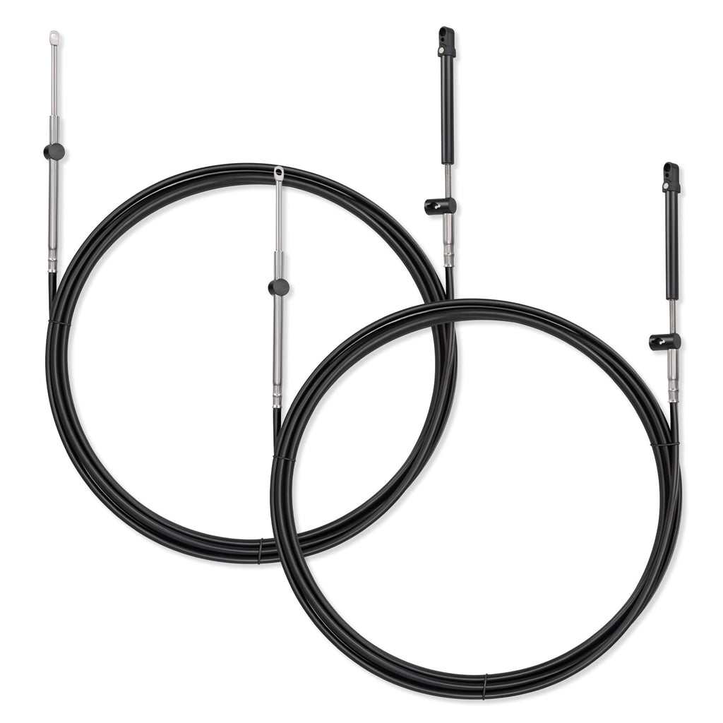 2pcs 13FT Gen1 Boat Throttle and Shift Cables for Mercury Outboard Engine